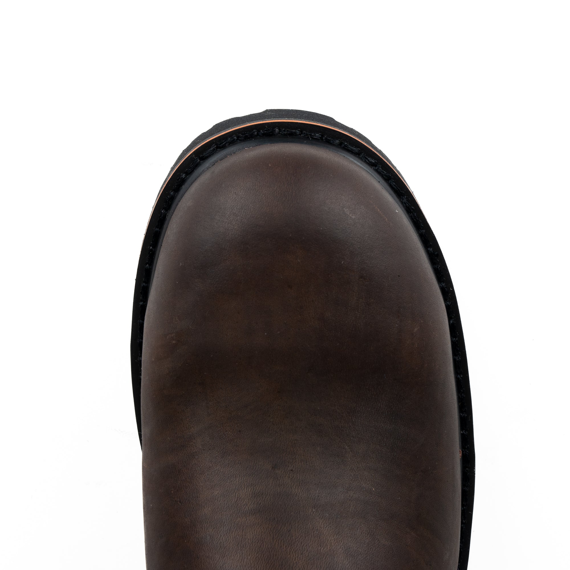 Bota Rogeri Roper Truck Casco de Acero Café Caballero