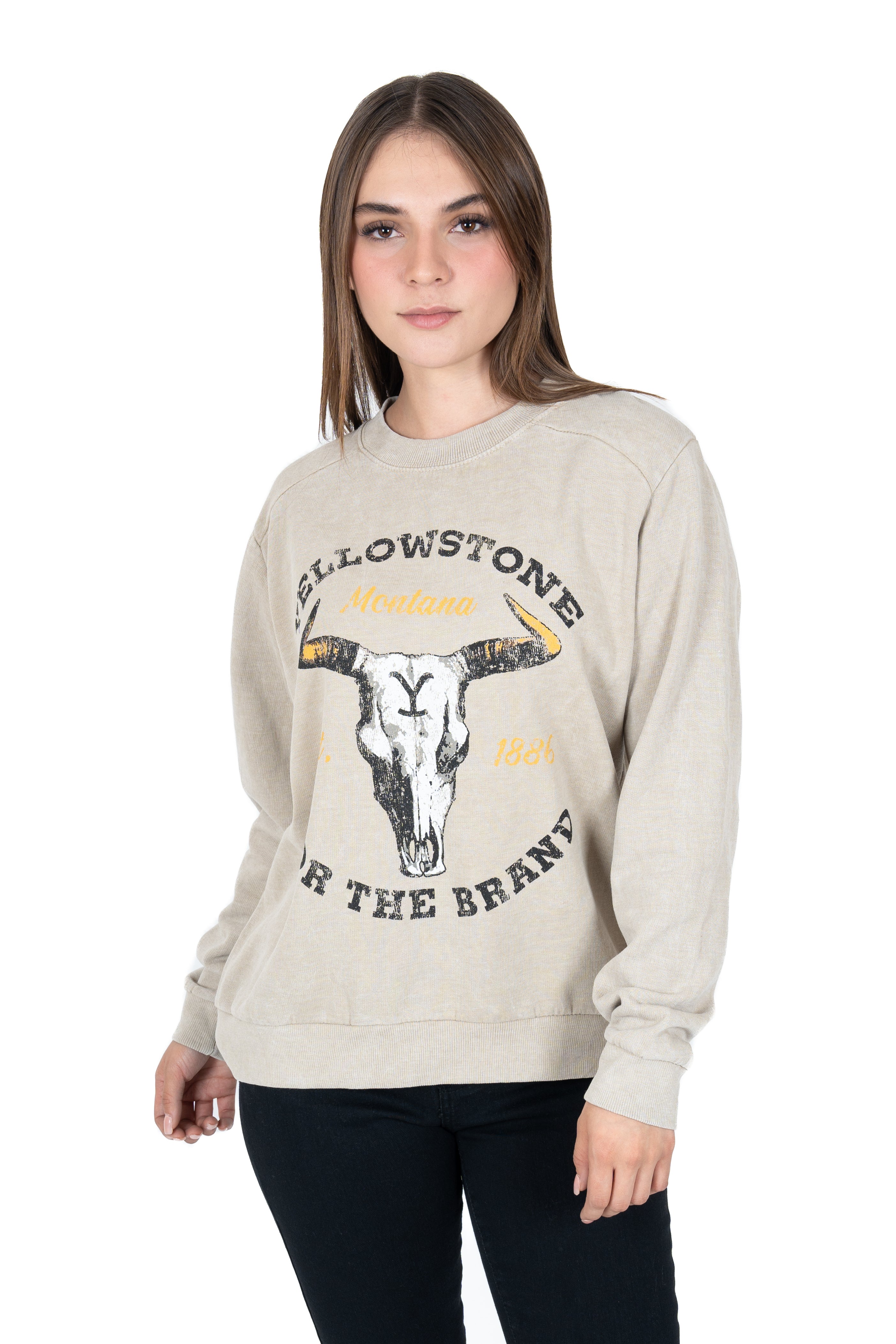 Suéter Yellowstone Cráneo Dama