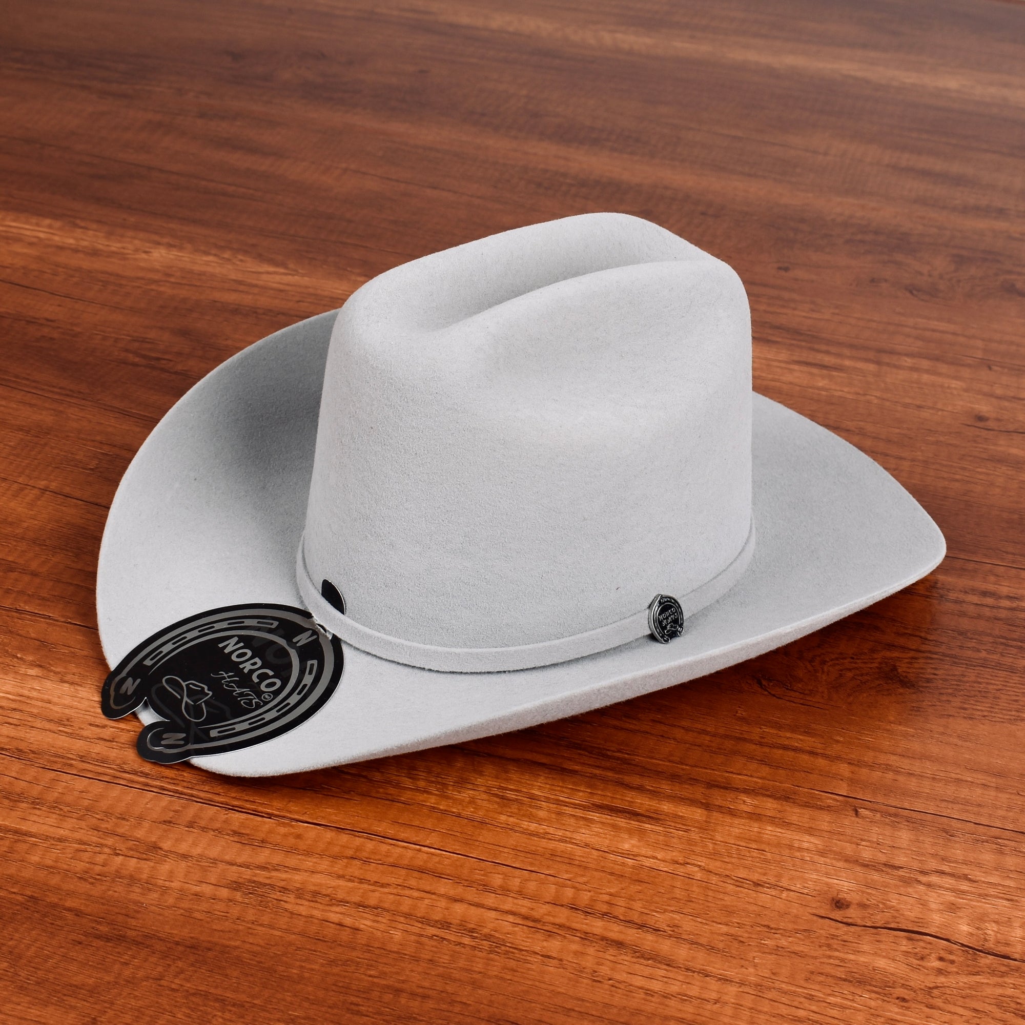 Texana Norco Hats de Lana Gris Copa Alta
