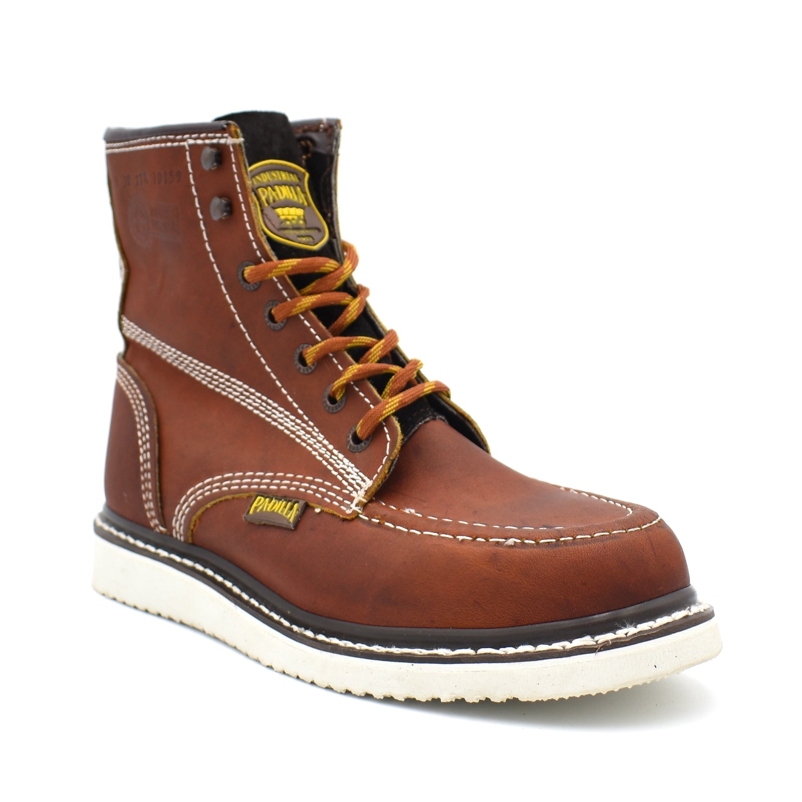 Bota Padilla 415 Suela Vaquera Blanca Caballero