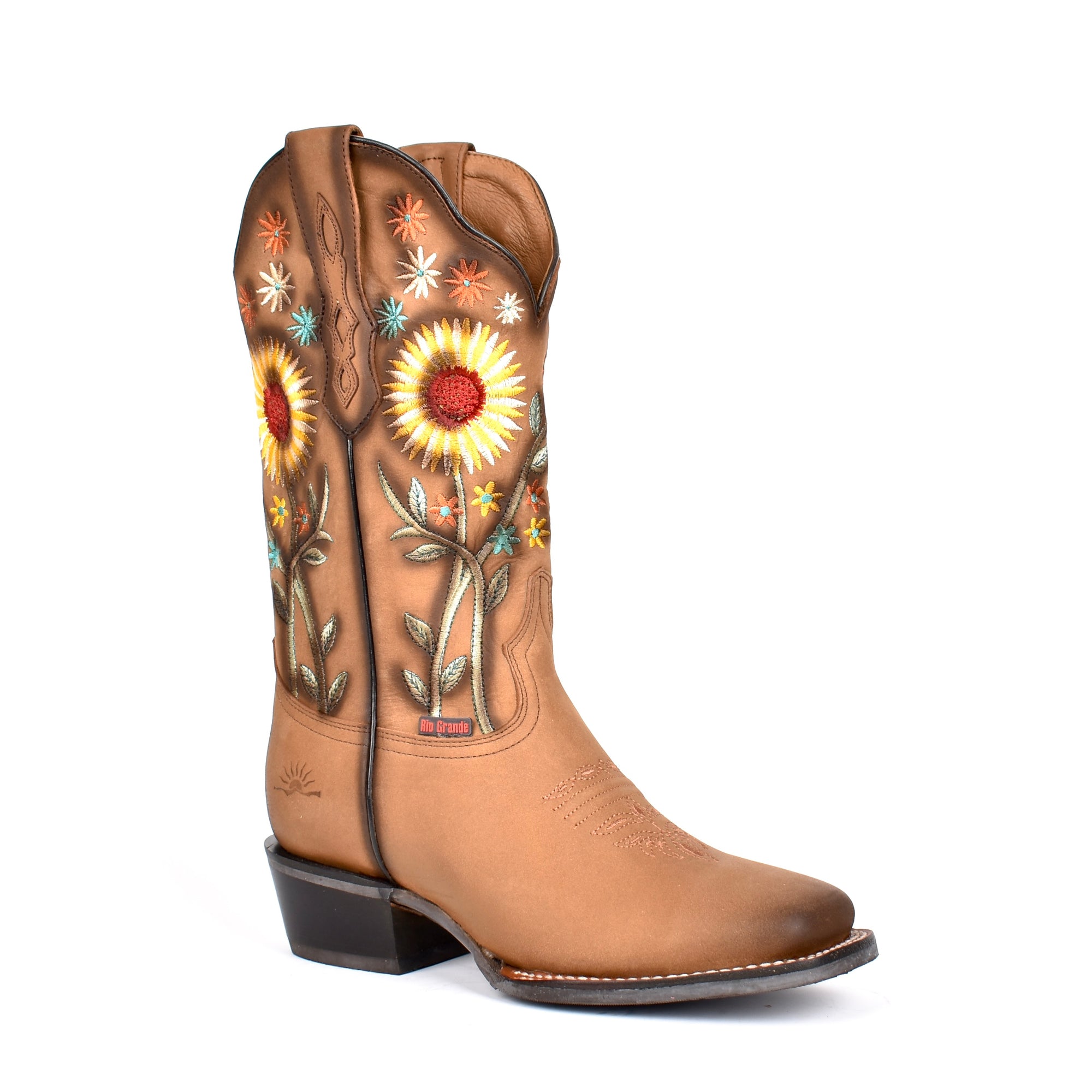 Bota Rio Grande Florencia Crazy Roble Dama
