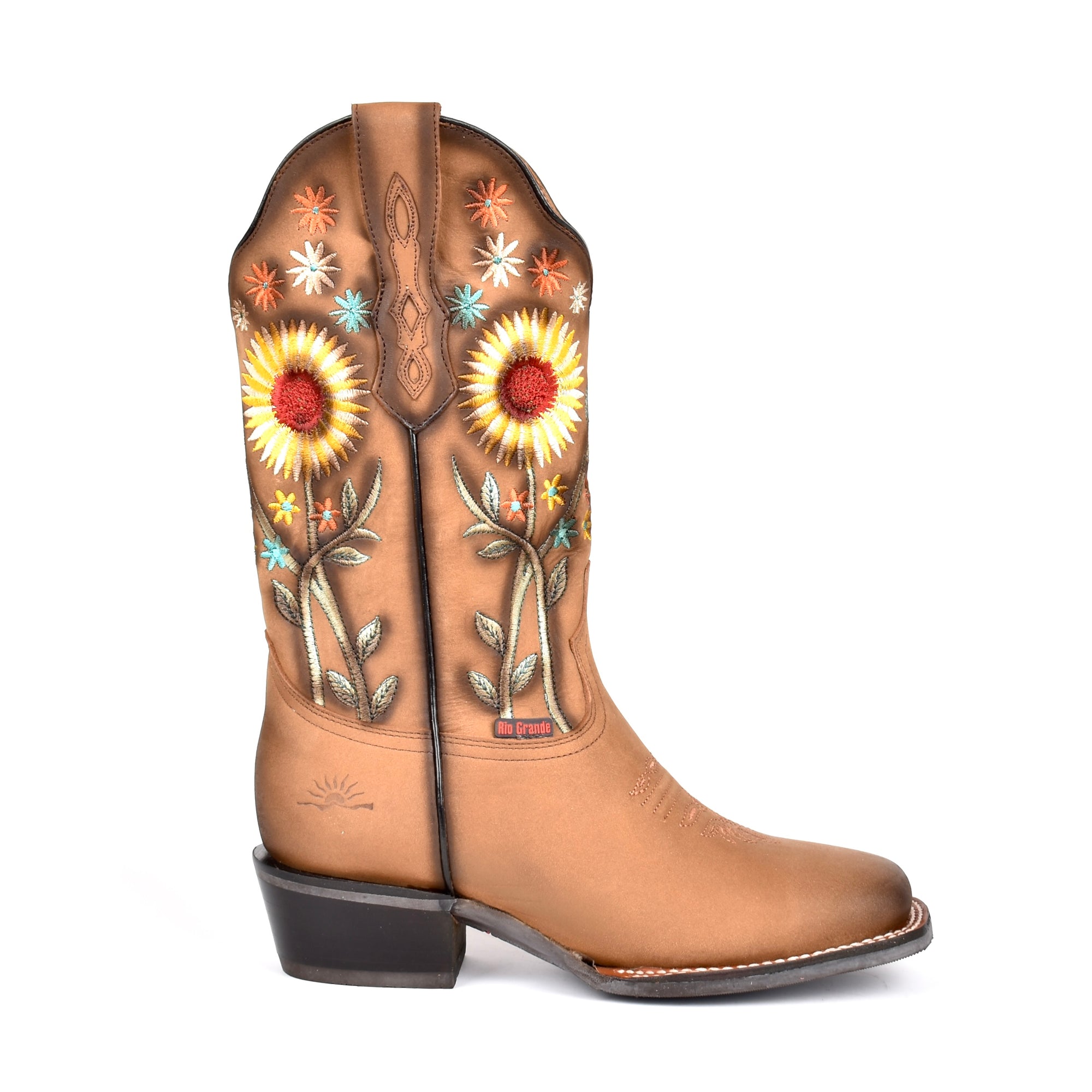 Bota Rio Grande Florencia Crazy Roble Dama
