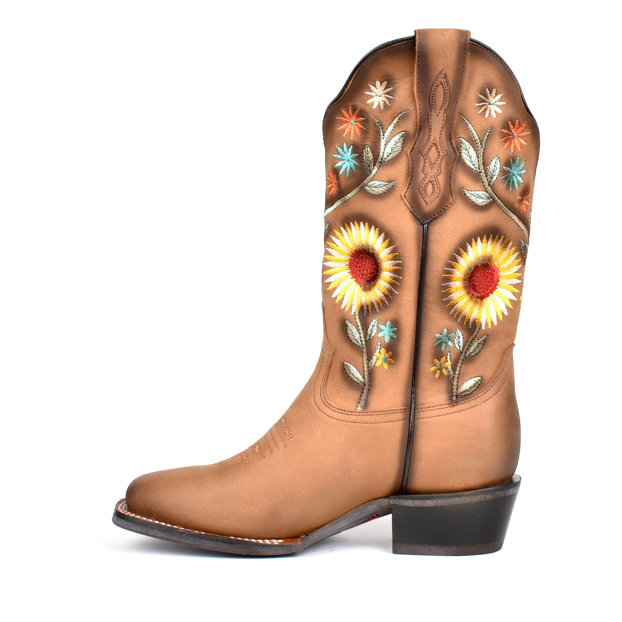 Bota Rio Grande Florencia Crazy Roble Dama