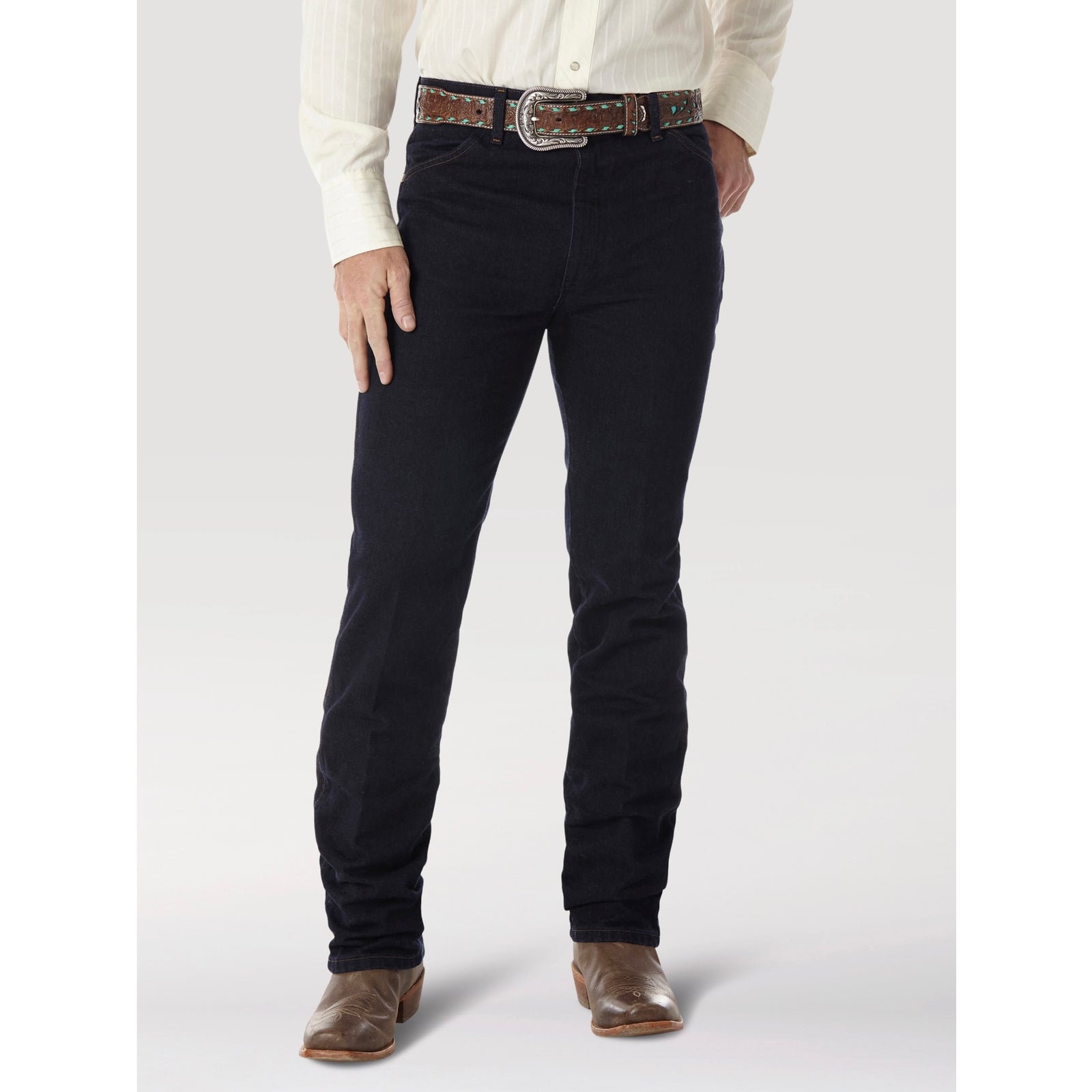 Jeans Wrangler Corte Vaquero Slim Silver Edition Azul Obscuro Caballero