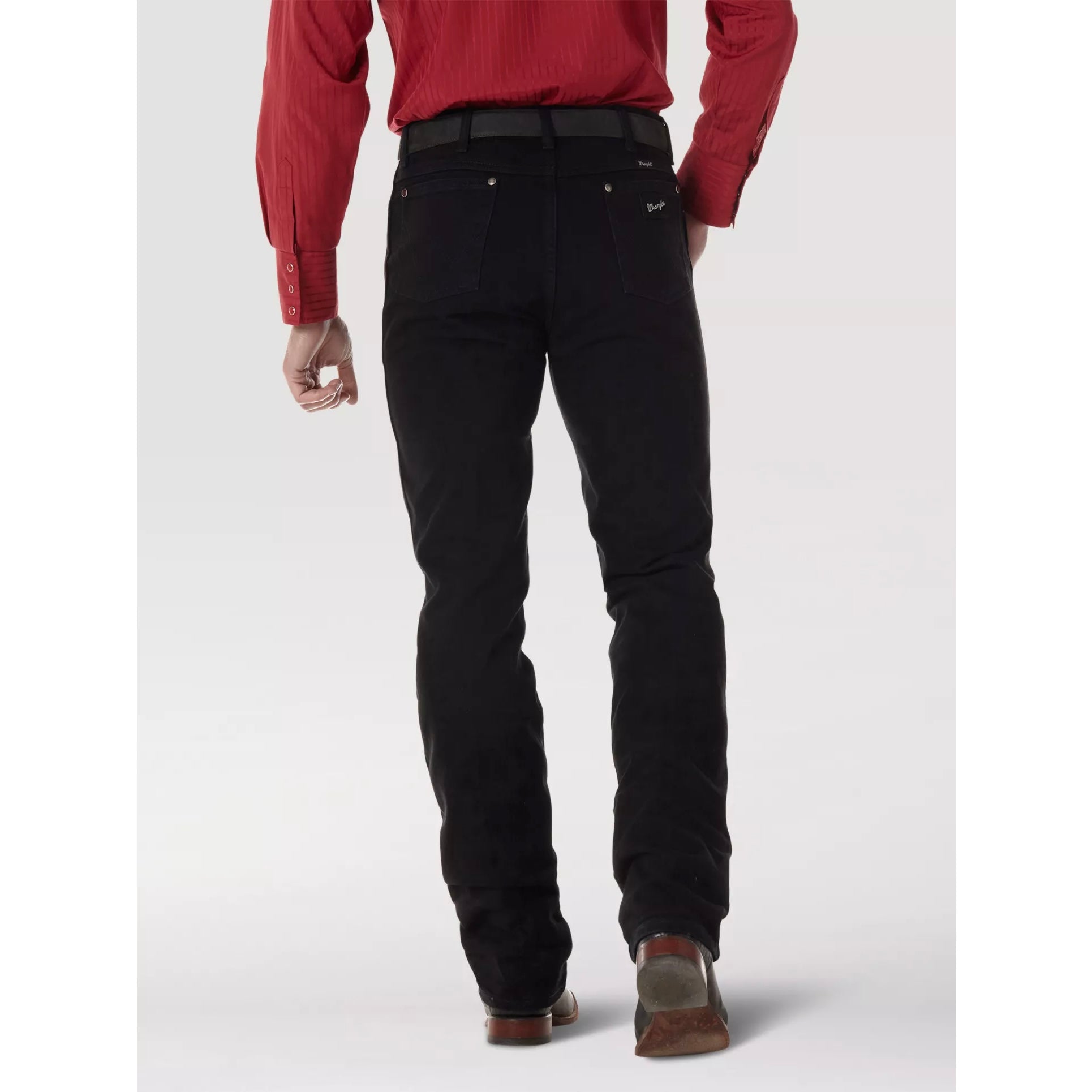 Pantalón Wrangler Corte Vaquero Slim Silver Edition Negro Caballero