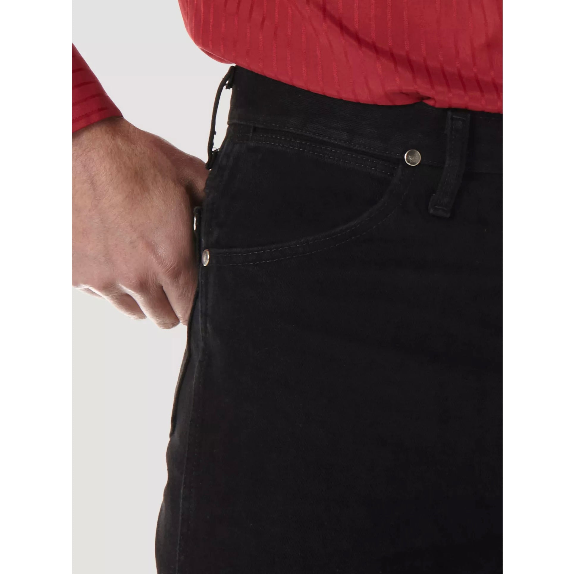 Pantalón Wrangler Corte Vaquero Slim Silver Edition Negro Caballero