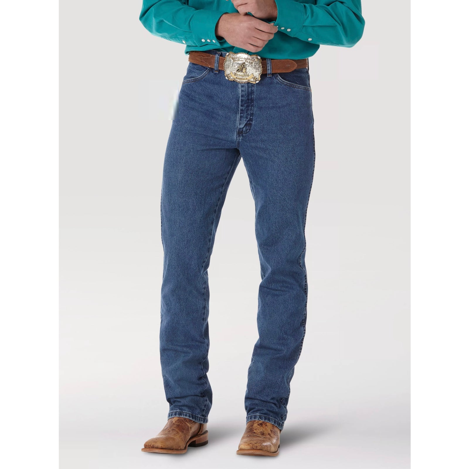 Jeans Wrangler Corte Vaquero Slim Stone Washed Caballero