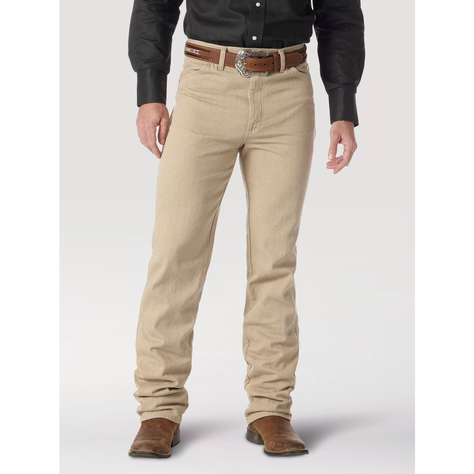 Jeans Wrangler Corte Vaquero Slim Tan Caballero